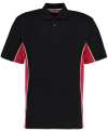KK475 Gamegear® Track Polo Black / Red / White colour image