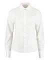 KK702 Women's Corporate Oxford Blouse Long Sleeved White colour image