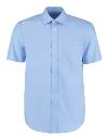 KK102 Business Shirt Short Sleeved Light Blue colour image