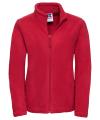 8700F Womens' Full Zip Outdoor Fleece Classic Red colour image