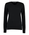 KK353 Womens' Arundel Sweater Long Sleeve Black colour image