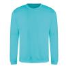 JH030 Colours Sweatshirt Turquoise Surf colour image