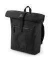 BG855 Bagbase Roll Top Backpack Black colour image