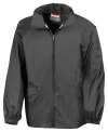 R92X Lightweight Windcheater in a Bag Black colour image