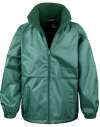 R203JY Result Core Youth Micro Fleece Jacket Bottle Green colour image