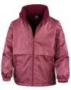 R203JY Result Core Youth Micro Fleece Jacket Burgundy colour image
