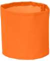 HVP218 Hi Vis Two Tone Bomber Jacket Fluorescent Orange colour image
