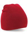 B44 Beechfield Original Pull On Beanie Classic Red colour image