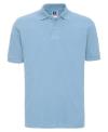 569M Classic Cotton Polo Shirt Sky colour image