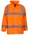 HVP300 Hi Vis Road Safety Jacket Hi Vis Orange colour image