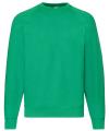 SS24M 62216  Raglan Sleeve Sweatshirt Kelly Green colour image