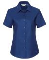 933F Ladies' Short Sleeve Easy Care Oxford Shirt Bright Royal colour image