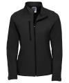 140F Ladies' Soft Shell Jacket Black colour image