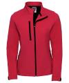 140F Ladies' Soft Shell Jacket Classic Red colour image