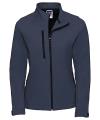 140F Ladies' Soft Shell Jacket French Navy colour image