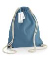 W810 Westford Mill Earthware Organic Gymsac Airforce Blue colour image