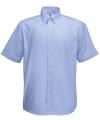 SS100 65112 SS112 Men's Short Sleeve Oxford Shirt Oxford Blue colour image