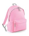 BG125J Bagbase Junior Fashion Backpack Classic Pink / Light Grey colour image