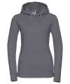 265F Russell Ladies Authentic Hooded Sweat Convoy Grey  colour image