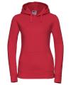 265F Russell Ladies Authentic Hooded Sweat Classic Red colour image