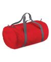 BG150 Bagbase Packaway Barrel Bag Classic Red colour image