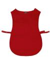 JG24 Jassz Bistro Tabard Red colour image
