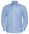 956M Men's Long Sleeve Ultimate Non Iron Luxury Shirt Bright Sky colour image