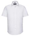 947M Men's Short Sleeve Easy Care Fitted Shirt White colour image