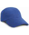 RC24P Low Profile Heavy Brushed Cotton Cap With Sandwich Peak Royal Blue colour image