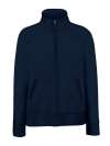 62116 Lady Fit Sweat Jacket Deep Navy colour image