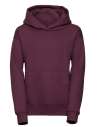 575B Hooded Sweatshirt Burgundy colour image