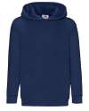 62043 Children's Hooded Sweatshirt Navy colour image
