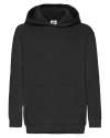 62043 Children's Hooded Sweatshirt Black colour image