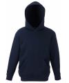 62043 Children's Hooded Sweatshirt Deep Navy colour image