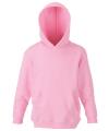 62043 Children's Hooded Sweatshirt Light Pink colour image