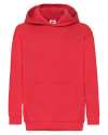 62043 Children's Hooded Sweatshirt Red colour image