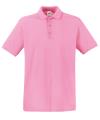 63218 Fruit Of The Loom Premium Polo Light Pink colour image