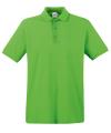63218 Fruit Of The Loom Premium Polo Lime colour image