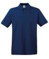 63218 Fruit Of The Loom Premium Polo Navy colour image
