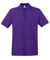 63218 Fruit Of The Loom Premium Polo Purple colour image
