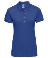 566F Russell Ladies' Stretch Polo Shirt Bright Royal colour image