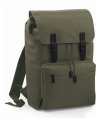 BG613 Bagbase Heritage Laptop Backpack Olive Green / Black colour image