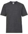 SS28B 61033 Childrens Valueweight T Shirt Dark Heather Grey colour image