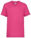 SS28B 61033 Childrens Valueweight T Shirt Fuchsia colour image