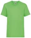 SS28B 61033 Childrens Valueweight T Shirt Lime colour image