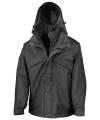 R68X Detachable Inner Fleece Lining Jacket Black colour image