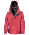 R68X Detachable Inner Fleece Lining Jacket Red colour image