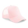 B640 Snapback Trucker Cap Pastel Pink / Pastel Pink colour image