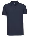 566M Russell Men's Stretch Polo French Navy colour image