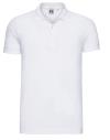 566M Russell Men's Stretch Polo White colour image